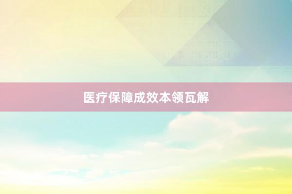医疗保障成效本领瓦解